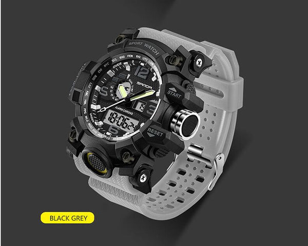 SANDA Waterproof Sport Watches Women Luxury LED Electronic Digital