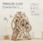 Load image into Gallery viewer, 3D Wooden Puzzle Clock
