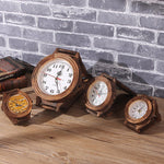 Load image into Gallery viewer, Nordic Retro Watch Wall Clock Living Room Home

