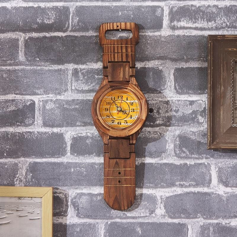 Nordic Retro Watch Wall Clock Living Room Home