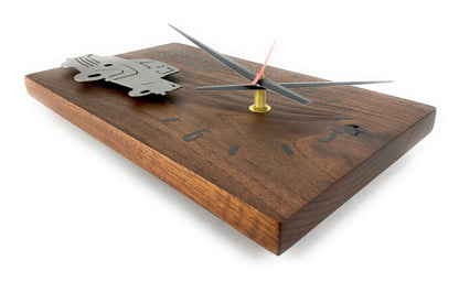 SOLD - KingWood Wood & Metal Wall Clock "Lil Truck"