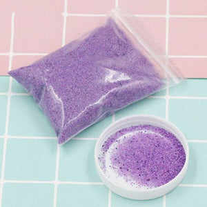 Colorful Magic Sand in purple