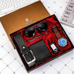 Load image into Gallery viewer, Watch Wallet Sunglasses Belt Gift Box Set For Men
