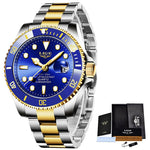 Load image into Gallery viewer, Lige Fashion Hot Style Men&#39;s Watch Quartz Three-Hand Watch Waterproof Clock
