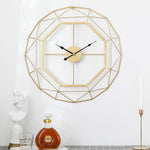 Load image into Gallery viewer, Wrought iron wall clock
