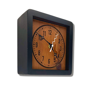KingWood Personalized Pendulum Wall Clock clock face up close