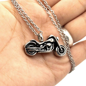 New Style Motorcycle Pendant Commemorative Urn Necklace