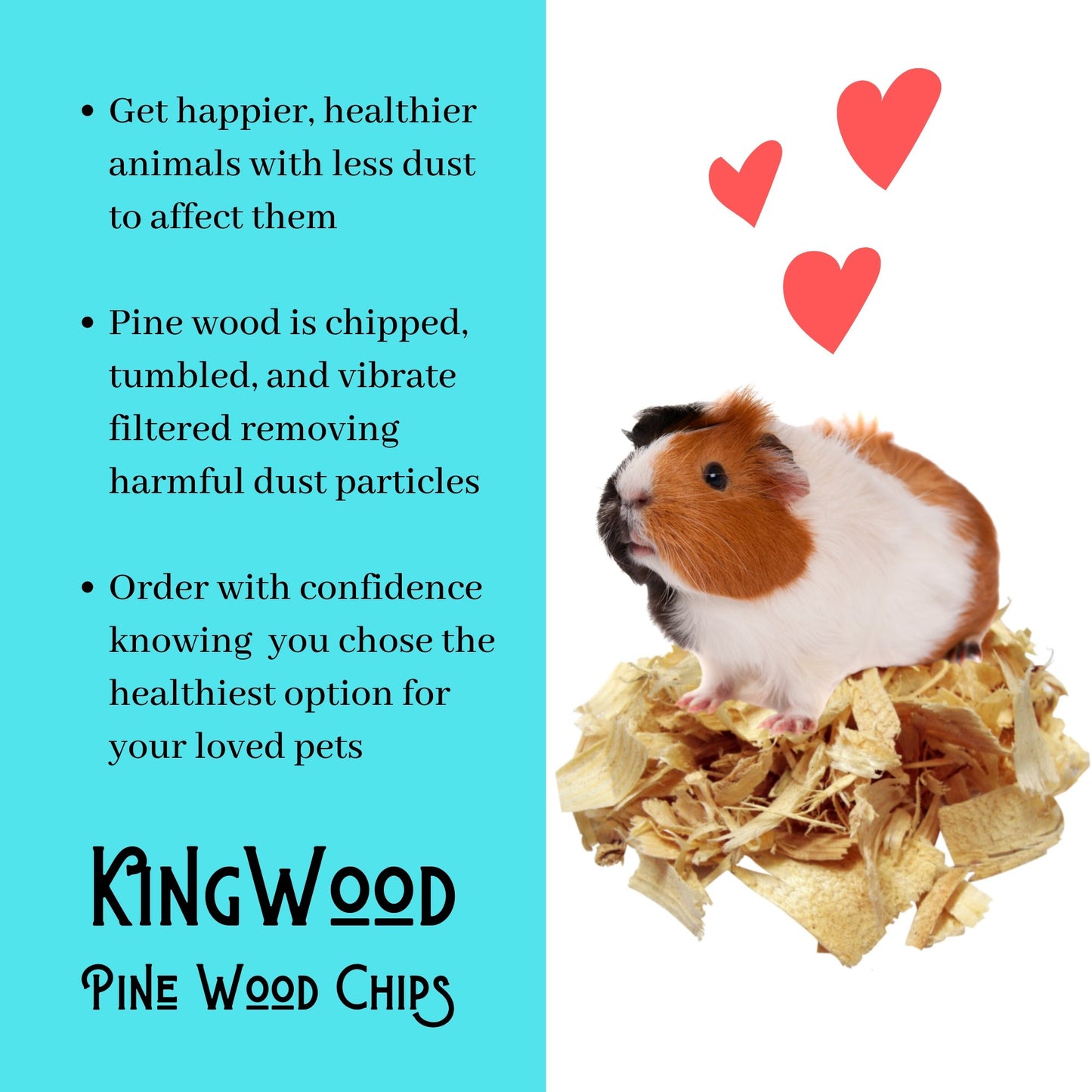 KingWood Pine Wood Chips