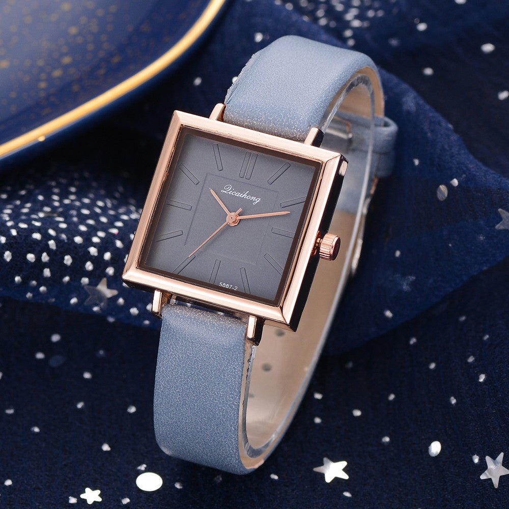Elegant Ladies Wrist Watch blue