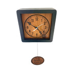 Load image into Gallery viewer, KingWood Personalized Pendulum Wall Clock from up top
