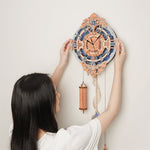 Load image into Gallery viewer, 3D Wooden Puzzle Romantic Notes Wall Clock
