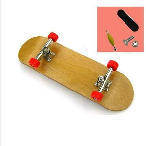 Finger Skateboard With Tool Box red