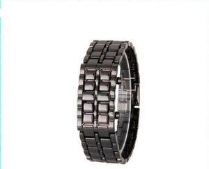 Totally Digital Watch black with red