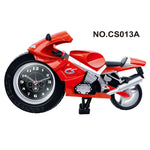 Load image into Gallery viewer, Motorcycle Model Little Alarm Clock Children&#39;s Primary School Dormitory Decoration
