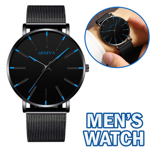Ultra Thin Blue Men's Watch