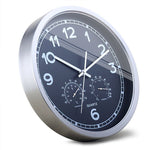 Load image into Gallery viewer, Thermohygrometer Metal Wall Clock
