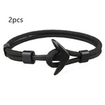 Load image into Gallery viewer, Anchor Bracelet Umbrella Black Pirate Anchor Hand Strap Gift
