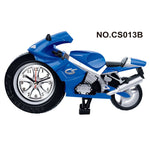 Load image into Gallery viewer, Motorcycle Model Little Alarm Clock Children&#39;s Primary School Dormitory Decoration
