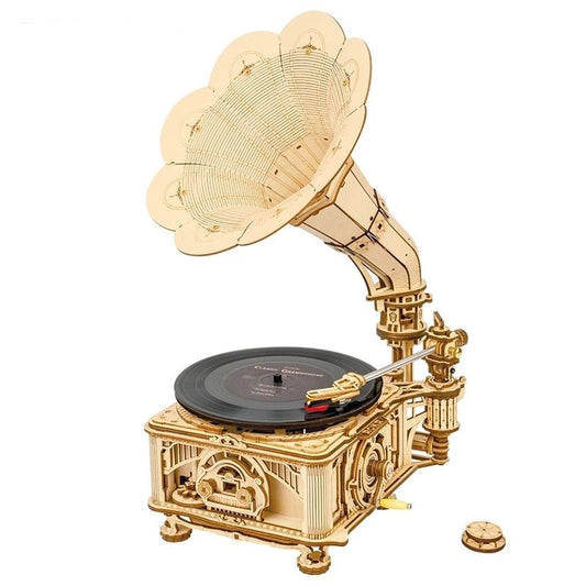Classic Gramophone Wooden Puzzle