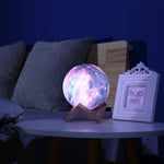 Load image into Gallery viewer, 3D Printing Lunar Light Painting Creative Gift Night Light
