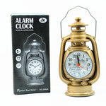 Load image into Gallery viewer, Creative Retro Table Oil Lamp Alarm Clock
