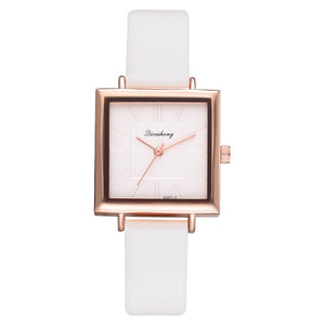Elegant Ladies Wrist Watch white