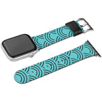 Load image into Gallery viewer, Chinese Seigaiha Apple Watch Band Light Blue
