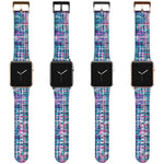 Load image into Gallery viewer, Crosshatch Tye Dye Print Apple Watch Band
