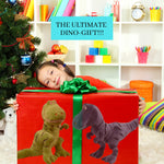 Load image into Gallery viewer, My BIG Dinosaur Plush Toy a great christmas or birthday gift for children who love Jurassic Park
