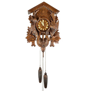 Dold 8 Day Hunter Cuckoo Clock, German Black Forest Clock