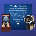 Load image into Gallery viewer, First Time Dad Gift Box w/ OpenWorks Watch &amp; Card, Exposed Gears Men&#39;s Wristwatch

