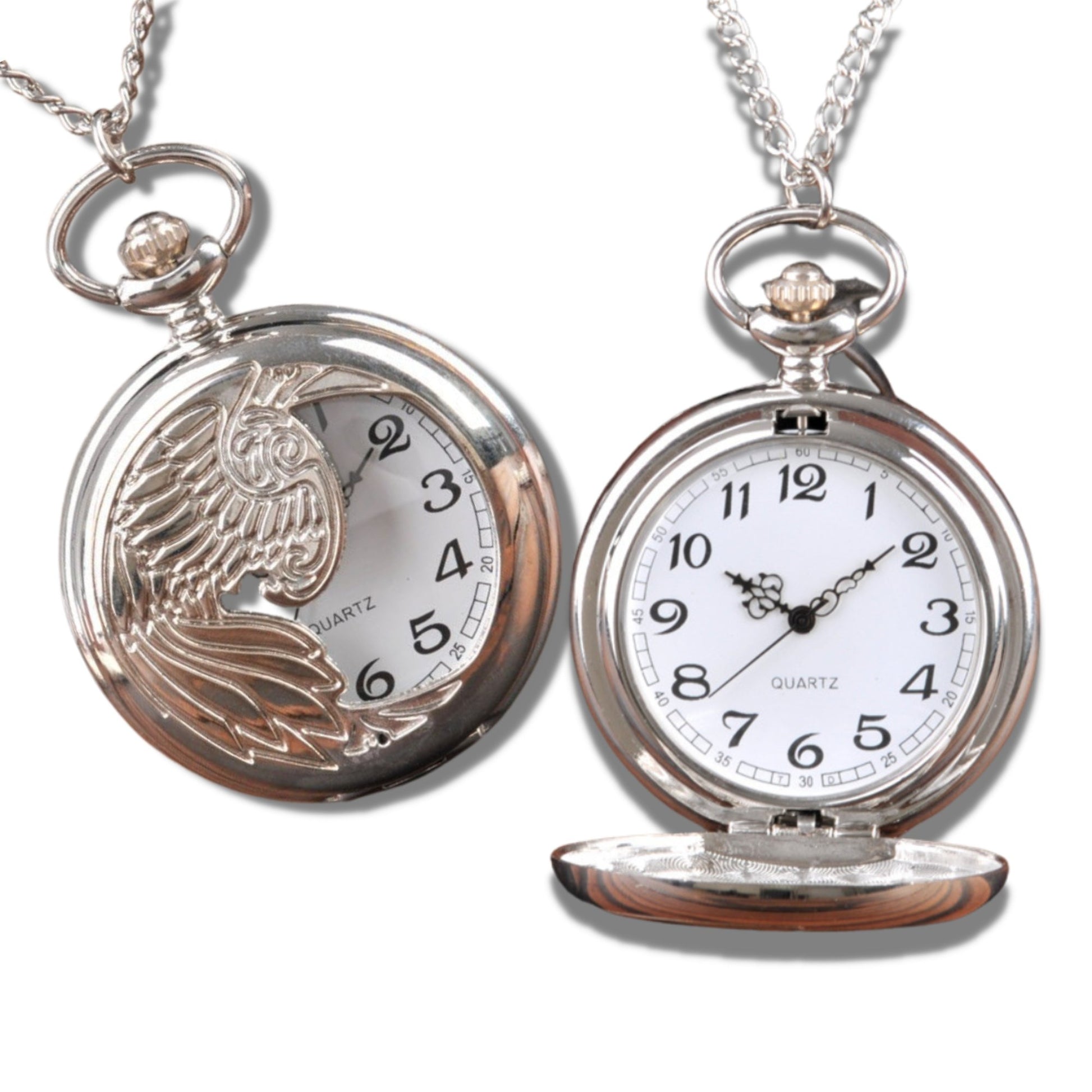 Flying Eagle Quartz Pocket Watch