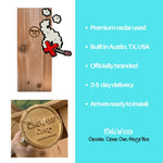 Load image into Gallery viewer, KingWood Original Owl House Brass Brand
