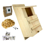 Load image into Gallery viewer, KingWood Premium Pine Owl House Box

