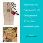 Load image into Gallery viewer, KingWood Premium Pine Owl House Box officially branded
