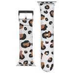 Load image into Gallery viewer, Leopard Print Apple Watch Band White
