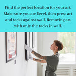 Load image into Gallery viewer, Magnetic Hanging Hardware for Metal Wall Art (4 Pack)
