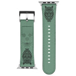 Load image into Gallery viewer, Mandala Owl Apple Watch Band Green
