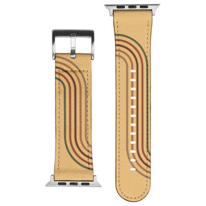 Mid Century Modern Apple Watch Band Stripe