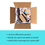 Load image into Gallery viewer, KingWood Nut Basket Squirrel Feeder with Peanut Prize Bag comes packed well for gifting
