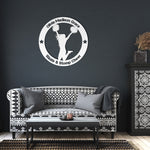 Load image into Gallery viewer, Personalized Cheerleader Metal Wall Art
