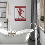 Load image into Gallery viewer, Personalized Dance Girl Metal Wall Art Poster
