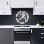 Load image into Gallery viewer, Personalized Karate Boy Metal Wall Art
