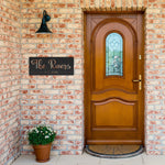Load image into Gallery viewer, Personalized Metal Name Sign, Custom Established Family Metal Wall Art
