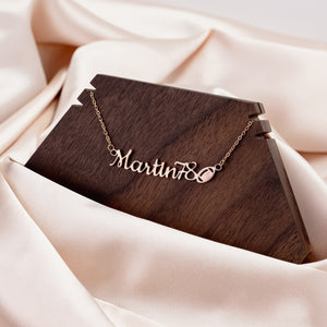 Personalized Sports Mom Name Necklace Gift for Mother's Day