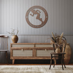Load image into Gallery viewer, Personalized Track &amp; Field Girl Metal Wall Art
