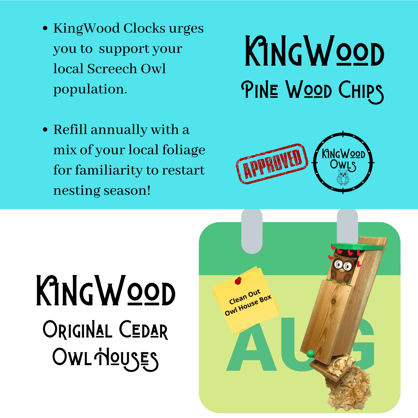 KingWood Pine Wood Chips