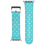 Load image into Gallery viewer, Polka Dot Apple Watch Band Blue
