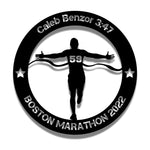 Load image into Gallery viewer, Personalized Marathon Man Metal Wall Art
