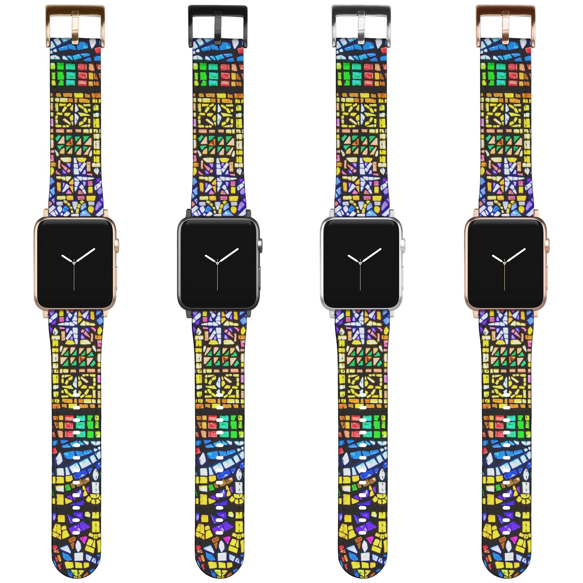 Stained Glass Apple Watch Band